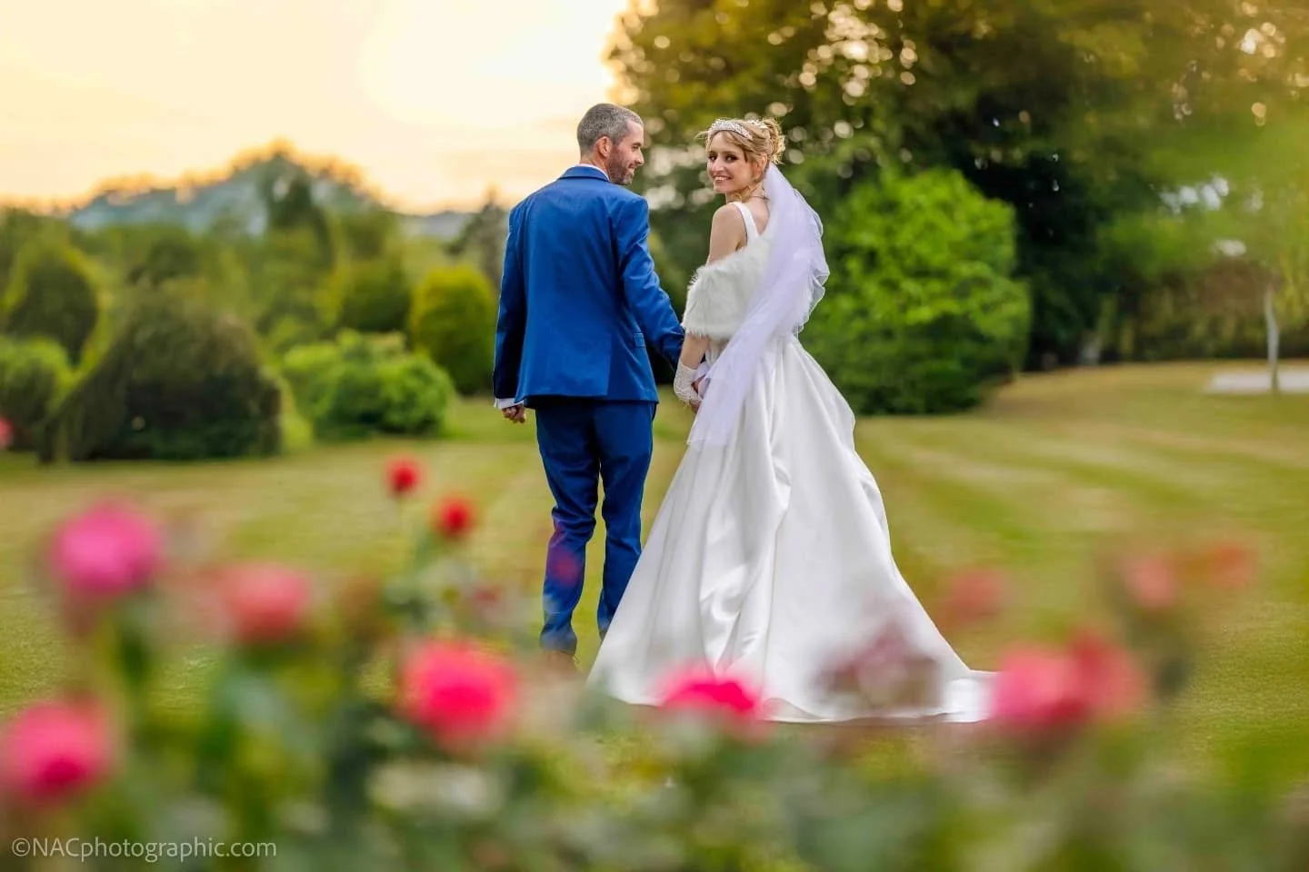 Congratulations Gina &amp; Andy! 💍☀️
What an unforgettable day &mdash; married in glorious sunshine at the beautiful @highfieldhall , surrounded by the people who matter most.

Gina, you looked every bit the princess in your timeless classic gown, a