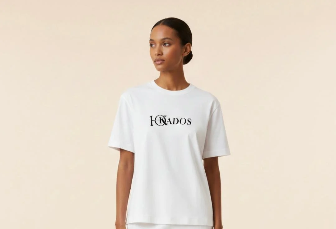 Petite Round Neck Cotton T-Shirt