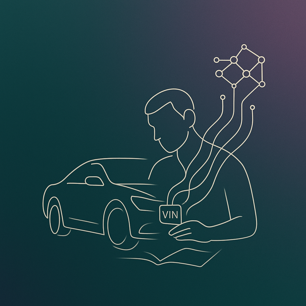 Lecture automatique d’étiquettes VIN Automobile