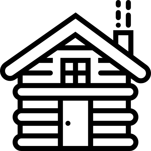 Simple black icon of a telephone handset.