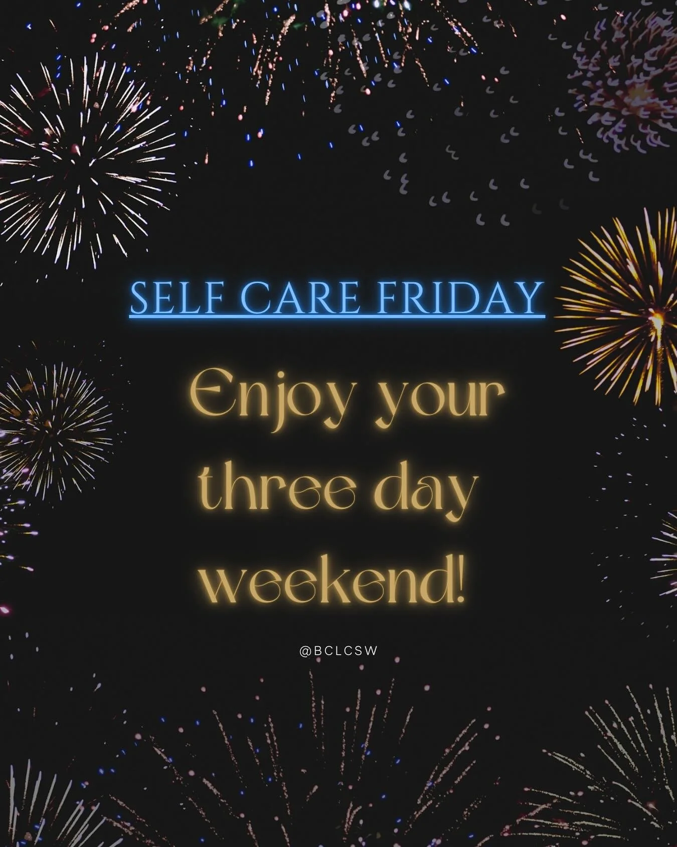 This #SelfCareFriday, I encourage you to fully embrace the gift of this three-day weekend.
In a season often filled with fireworks, barbecues, and gatherings, give yourself permission to truly enjoy it&mdash;not just to be present, but to be in it. L