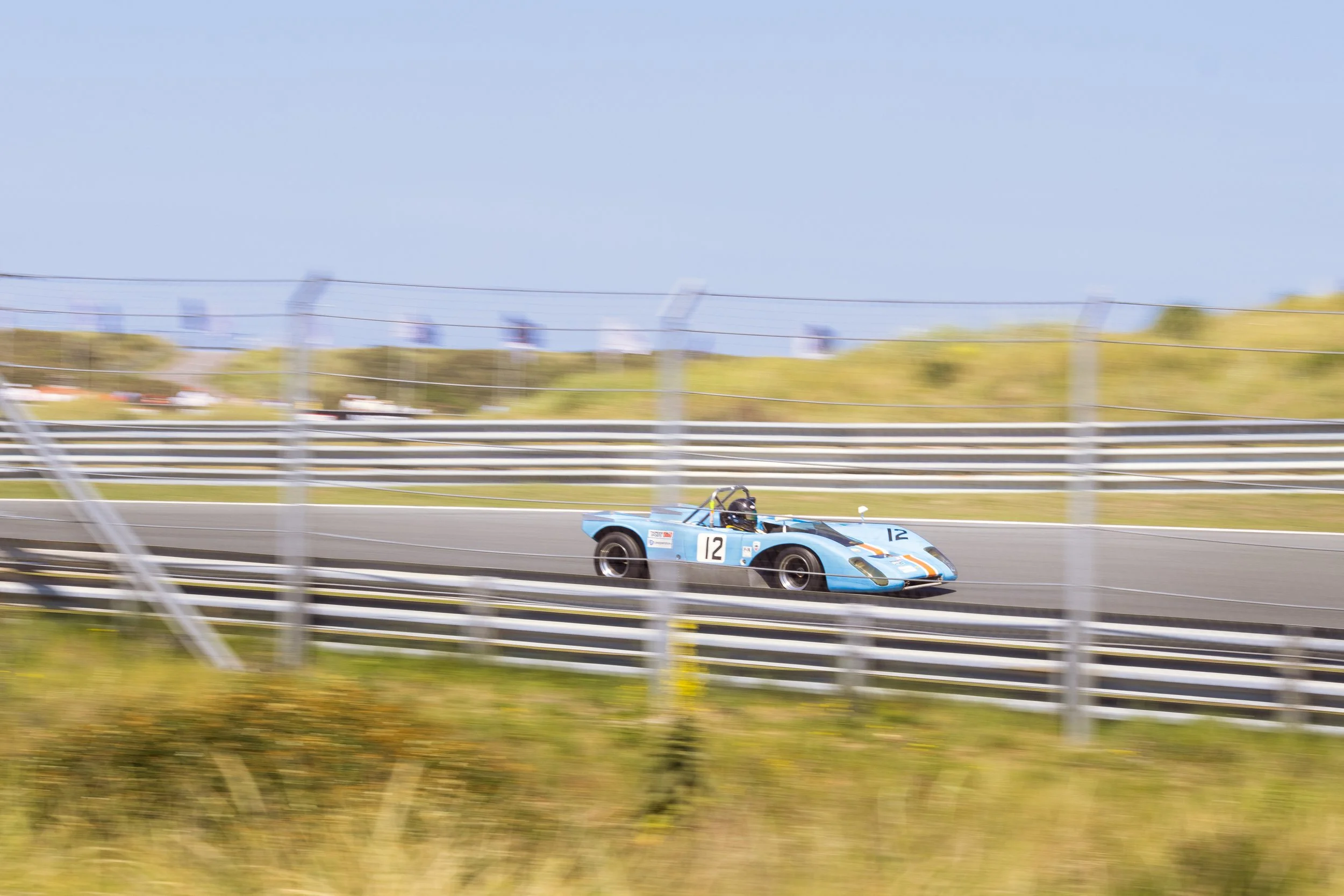 car number 12 on Circuit Zandvoort at Historic Gran Prix 2025