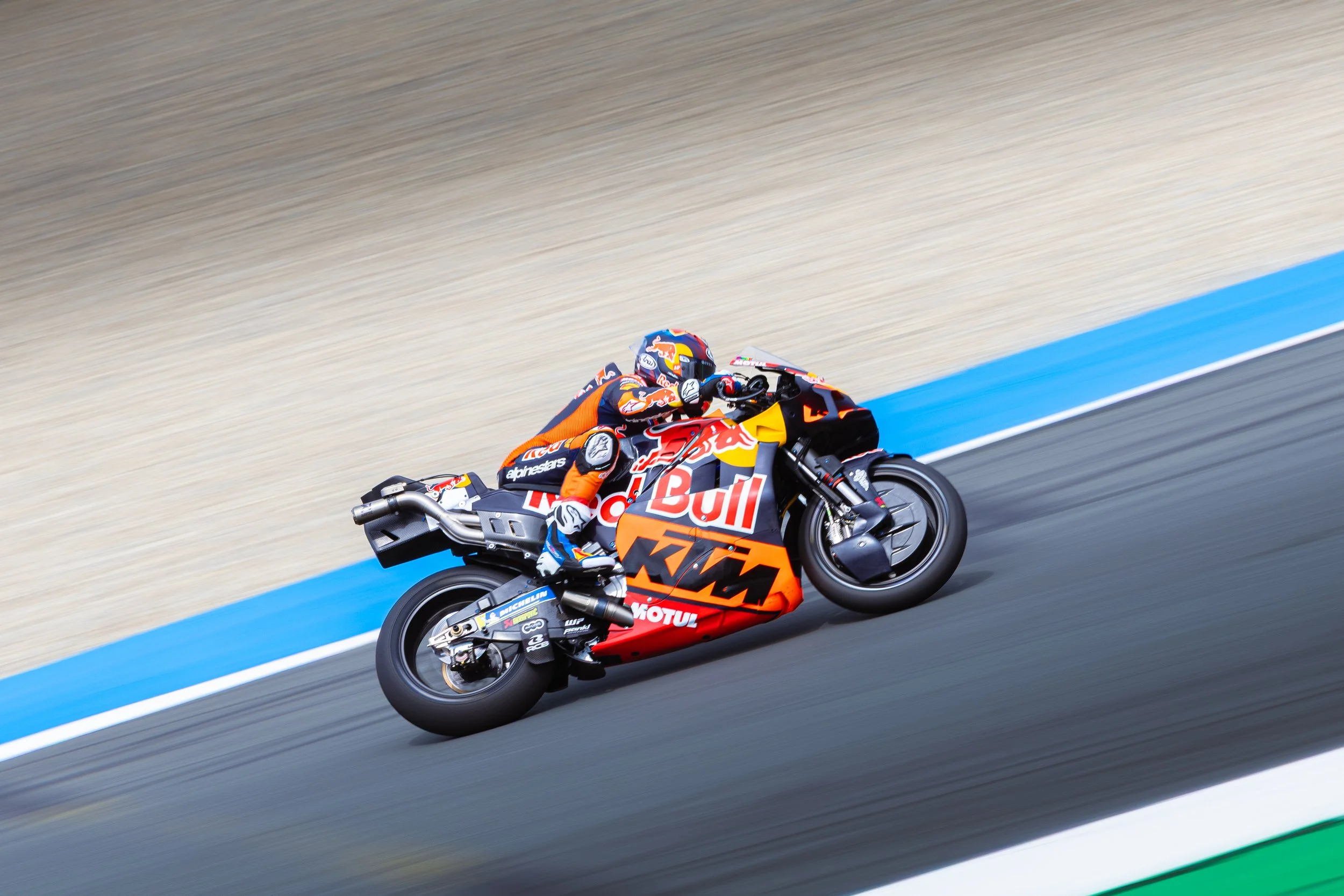 Jack Miller MotoGP rider for Red Bull KTM Factory Racing at TT-Asssen 2025