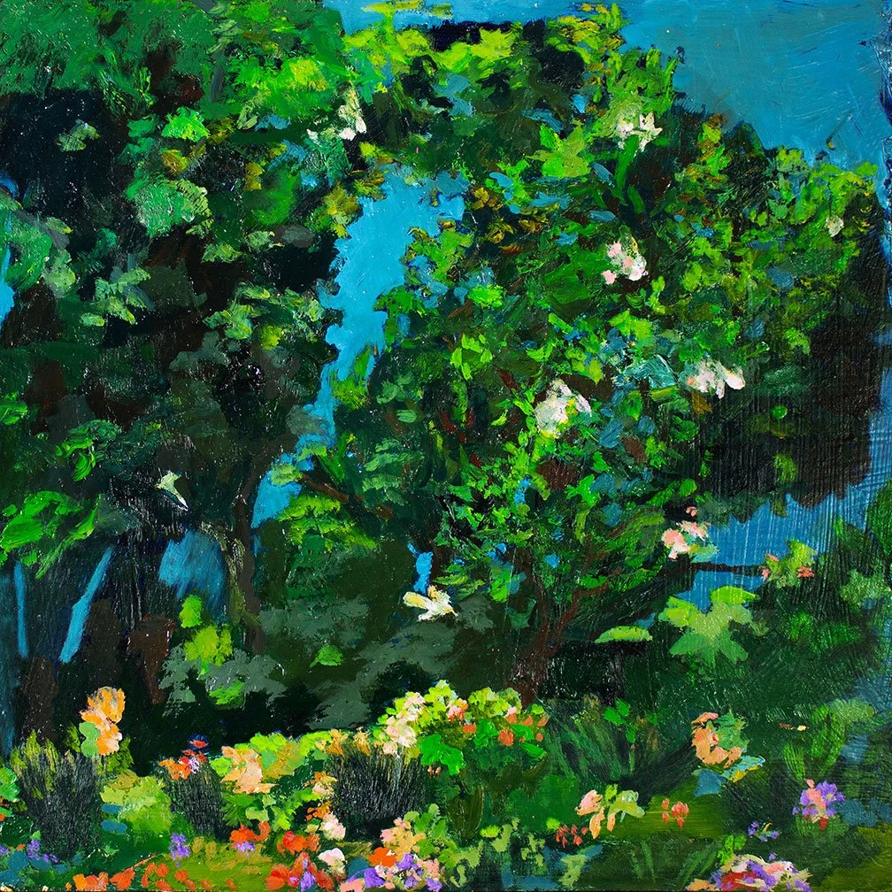 Confirmation, 16” x 16”, oil on board