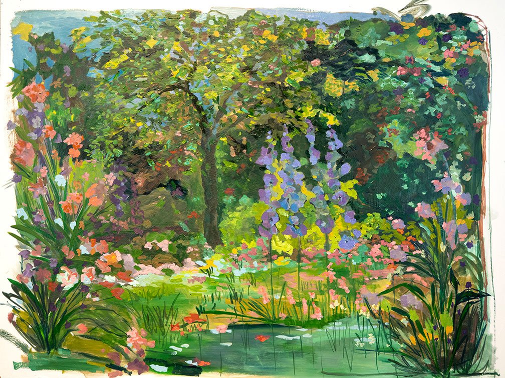 Times Like These, 30" x 40", oil on masonite