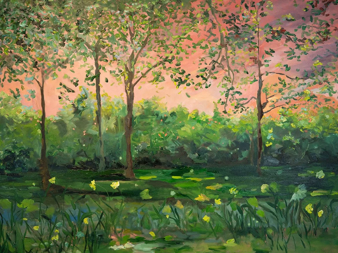 How We Came To Be, 30" x 40", oil on canvas
