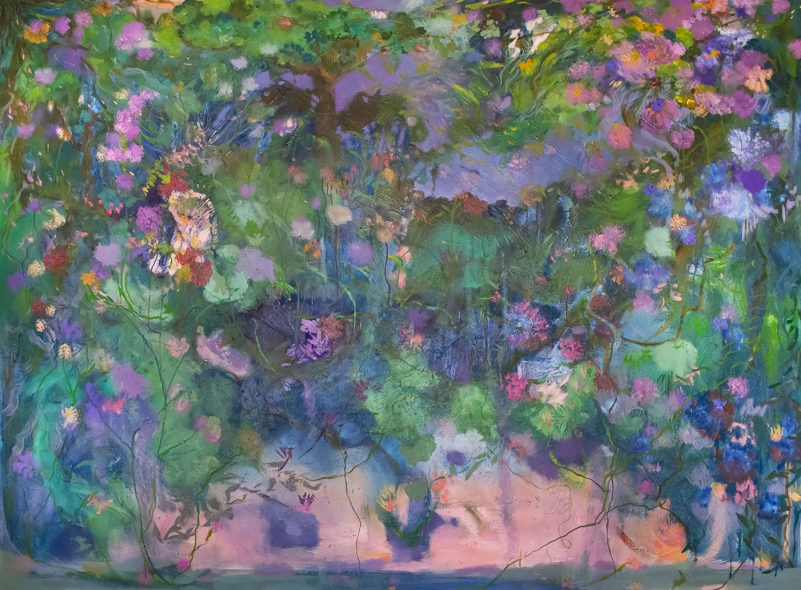 Where I Find You, 36" x 48", oil on canvas