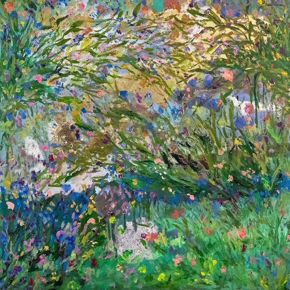 Precious Little Things, 20" x 20", oil on canvas