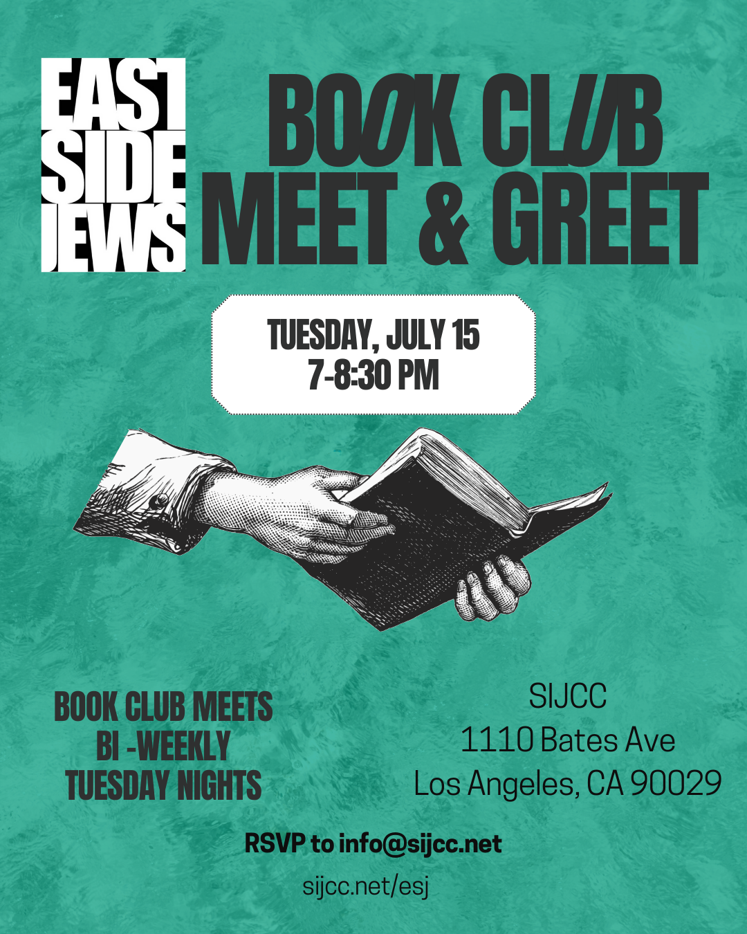 ESJ Book Club Meet & Greet