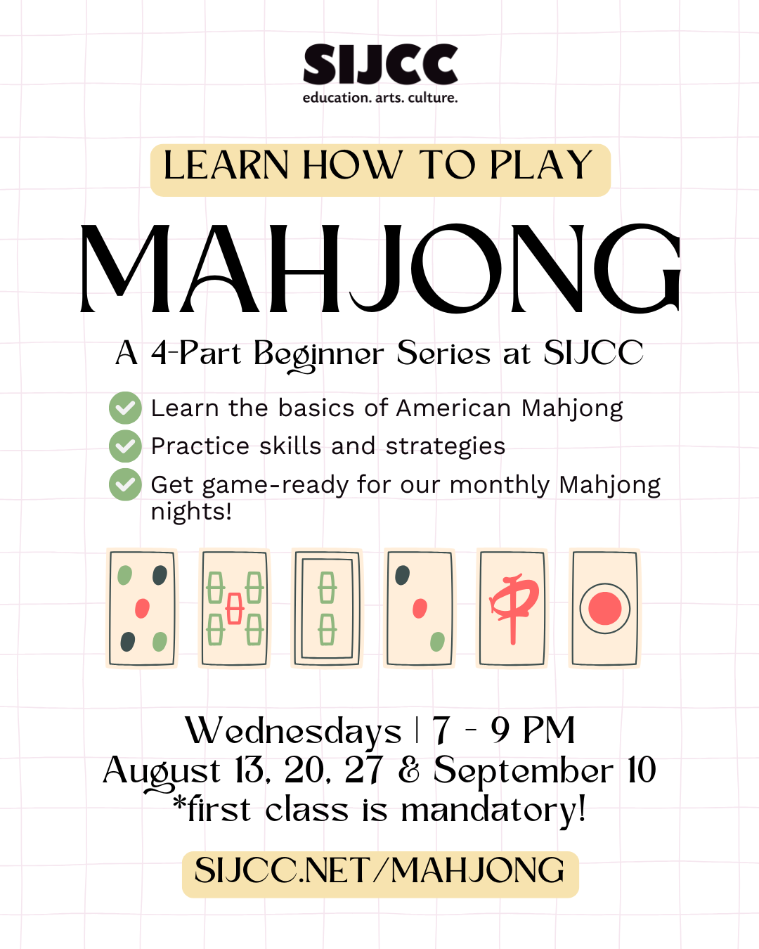 Learn How to Play American Mahjong
