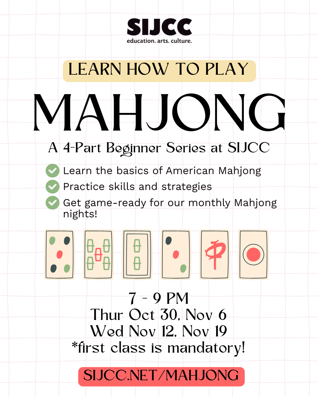 Learn How to Play American Mahjong