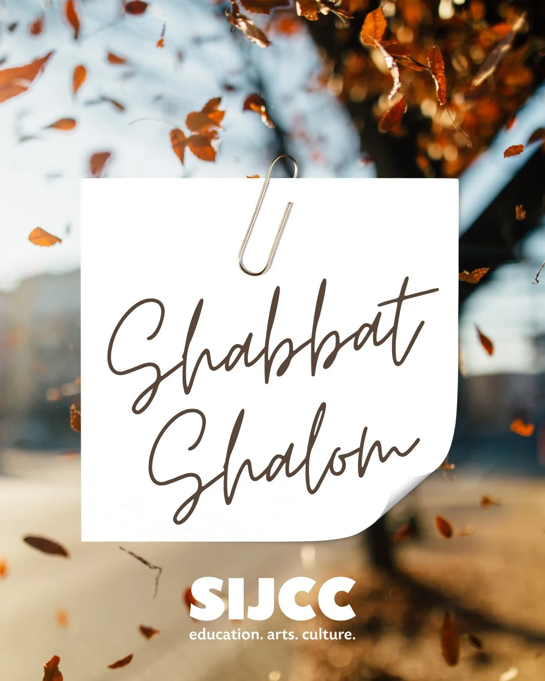 Shabbat Shalom!