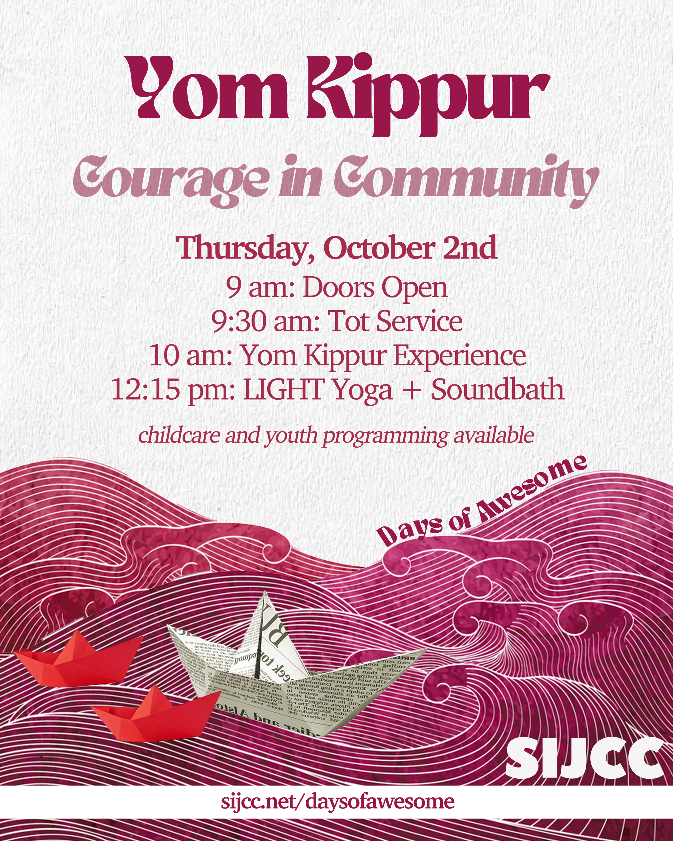 Yom Kippur: Courage in Community