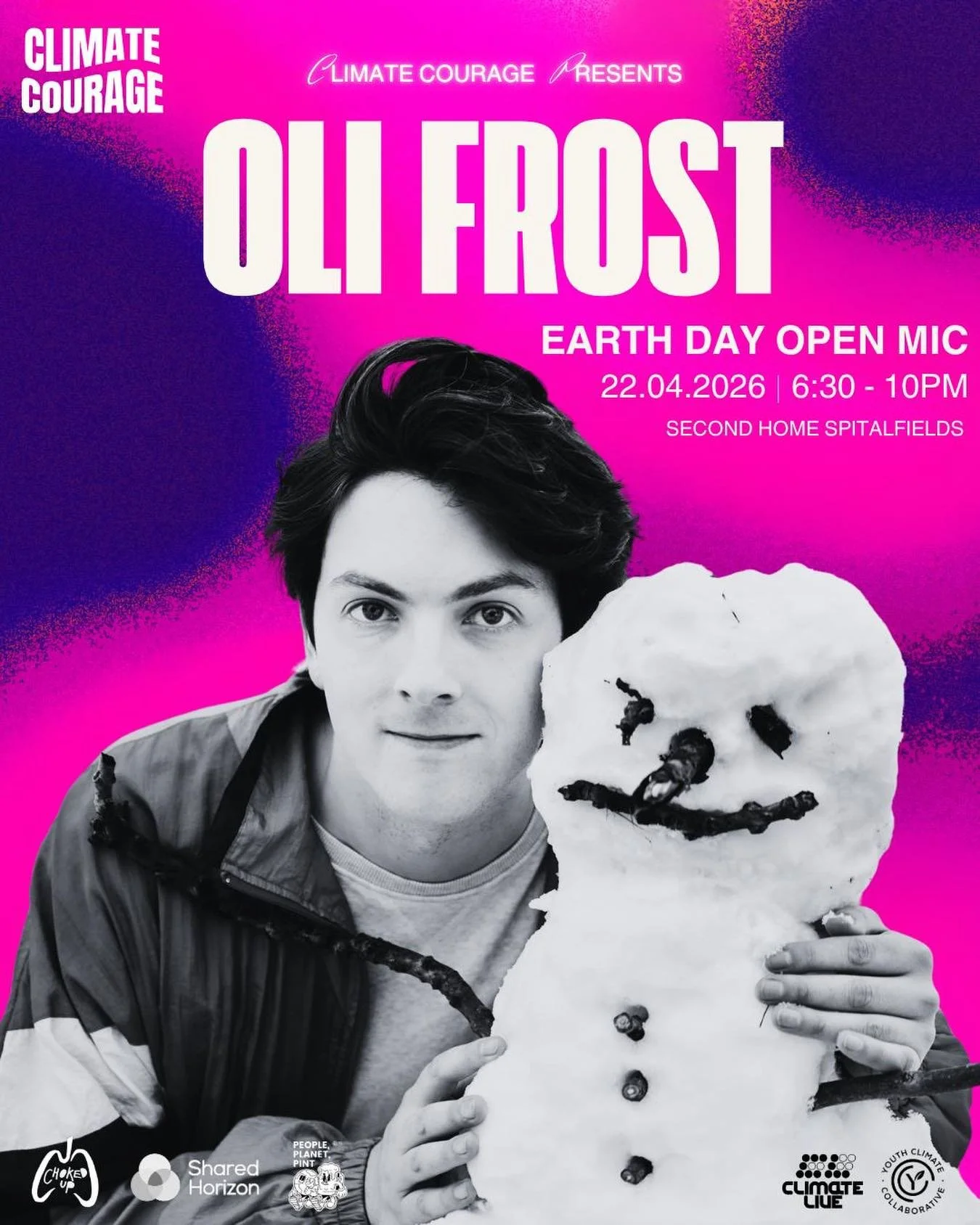 We are stoked to have the one and only @olifro.st performing at our Earth Day event this Wednesday!

🎟️ Tickets linked in our bio (free or a &pound;5 donation)
📆 22nd April 2026
📍 Second Home Spitalfields @secondhome_io
⏰ 6:30 - 10pm
🌱 Free vegan