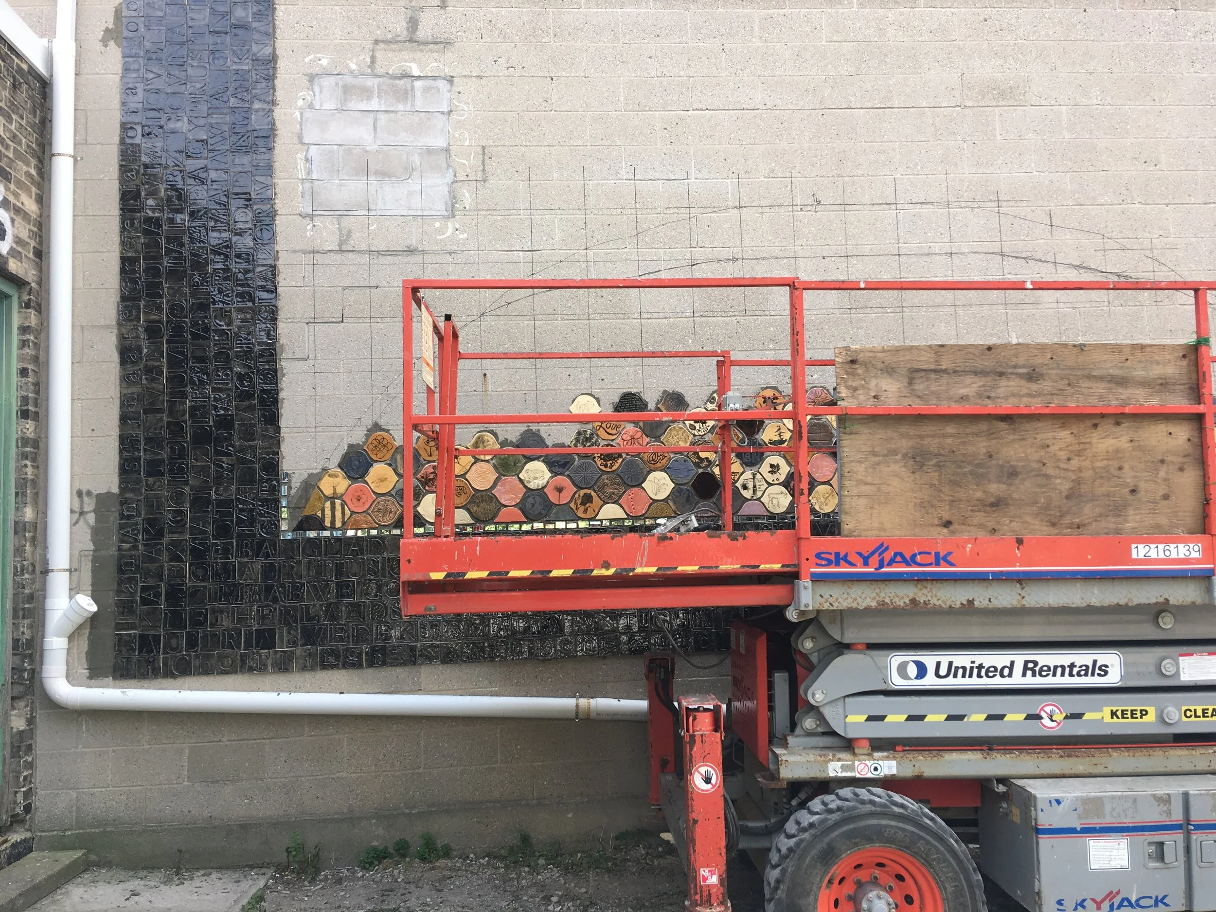 "Because We Come From Everything" - Process Images