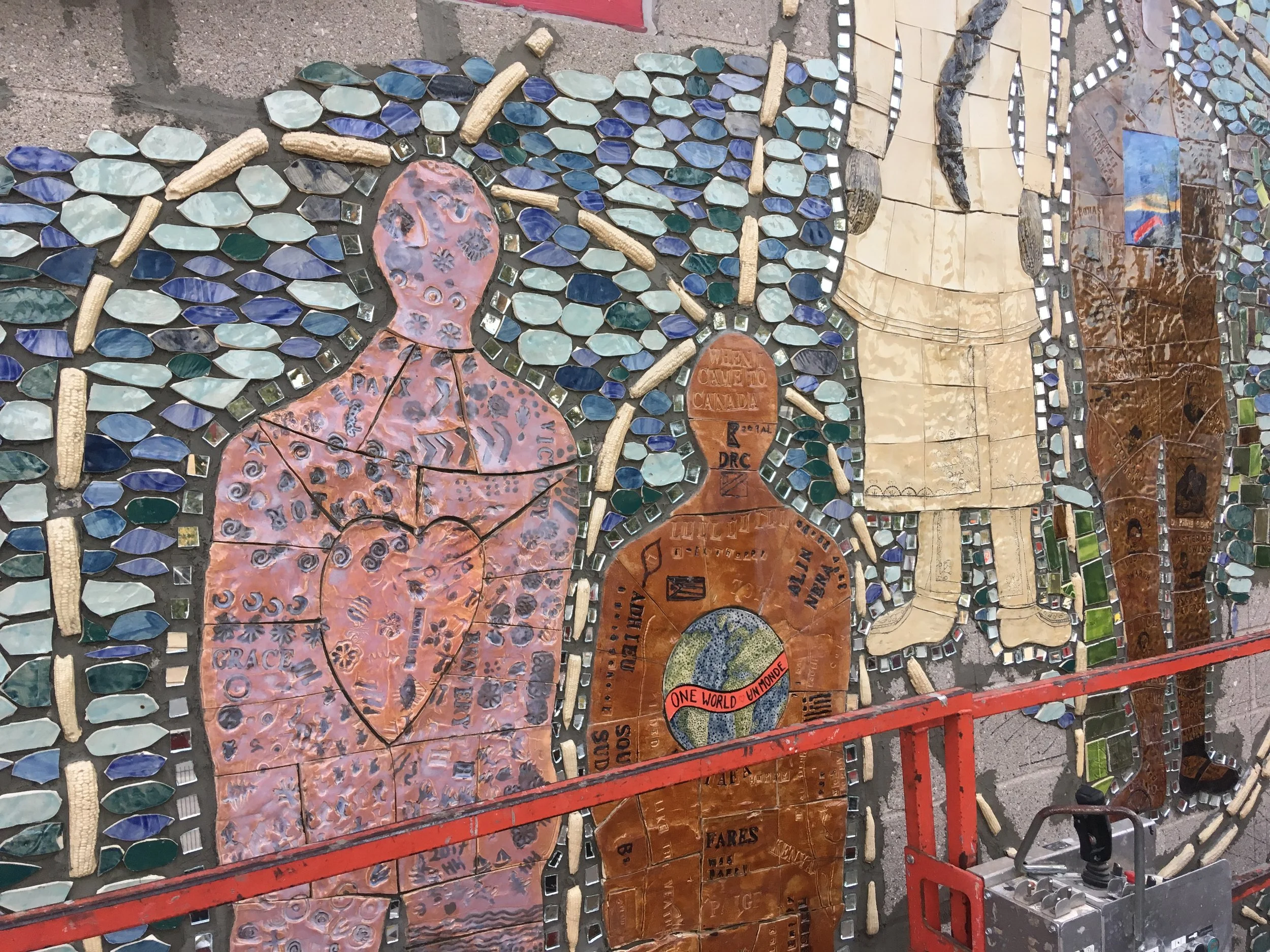 "Because We Come From Everything" - Process Images