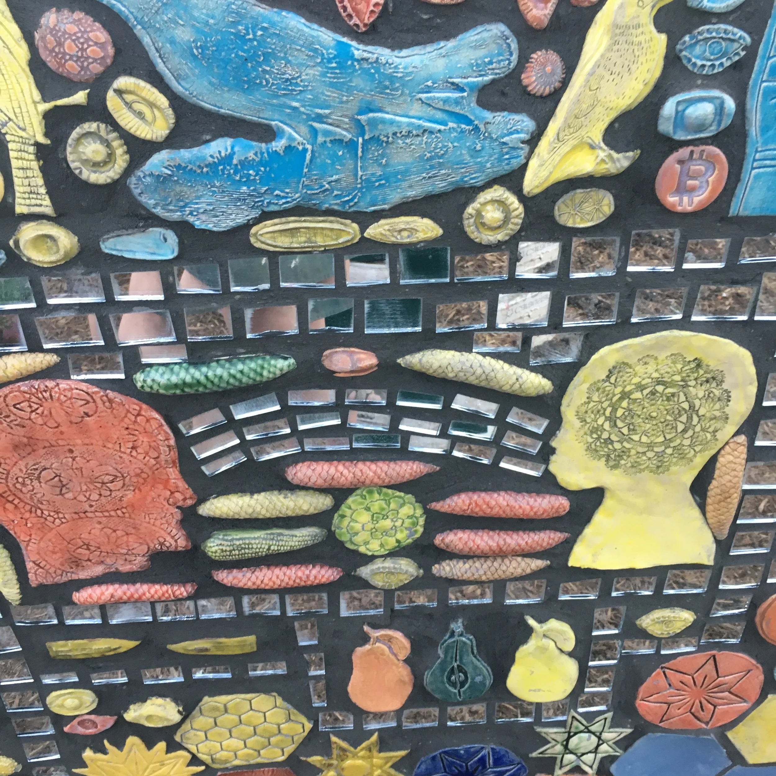 Old East Village - Parking Lot Wayfinder Murals