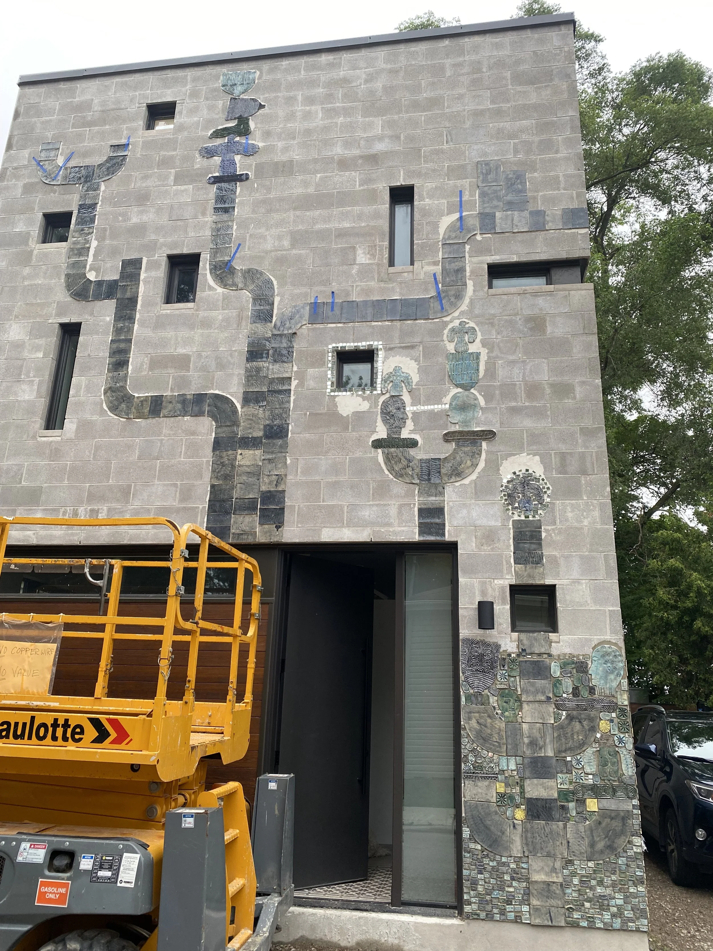 "Mosaic House" - Process Images