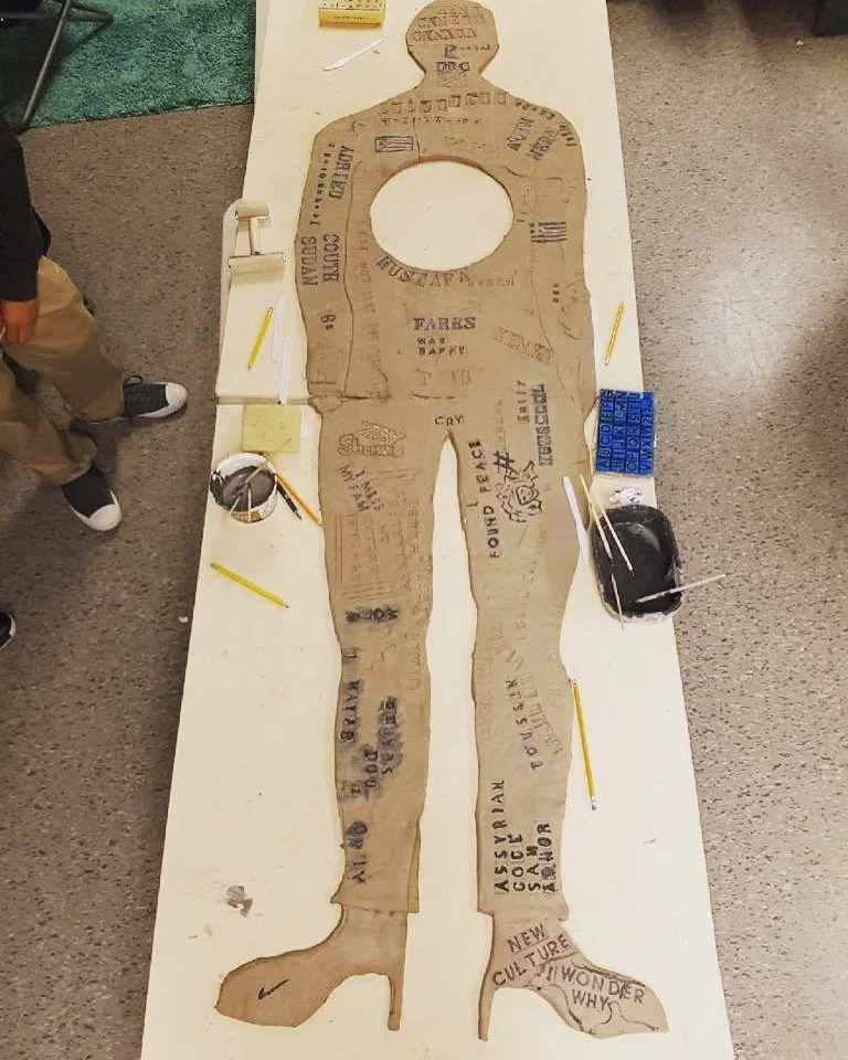 "Because We Come From Everything" - Process Images