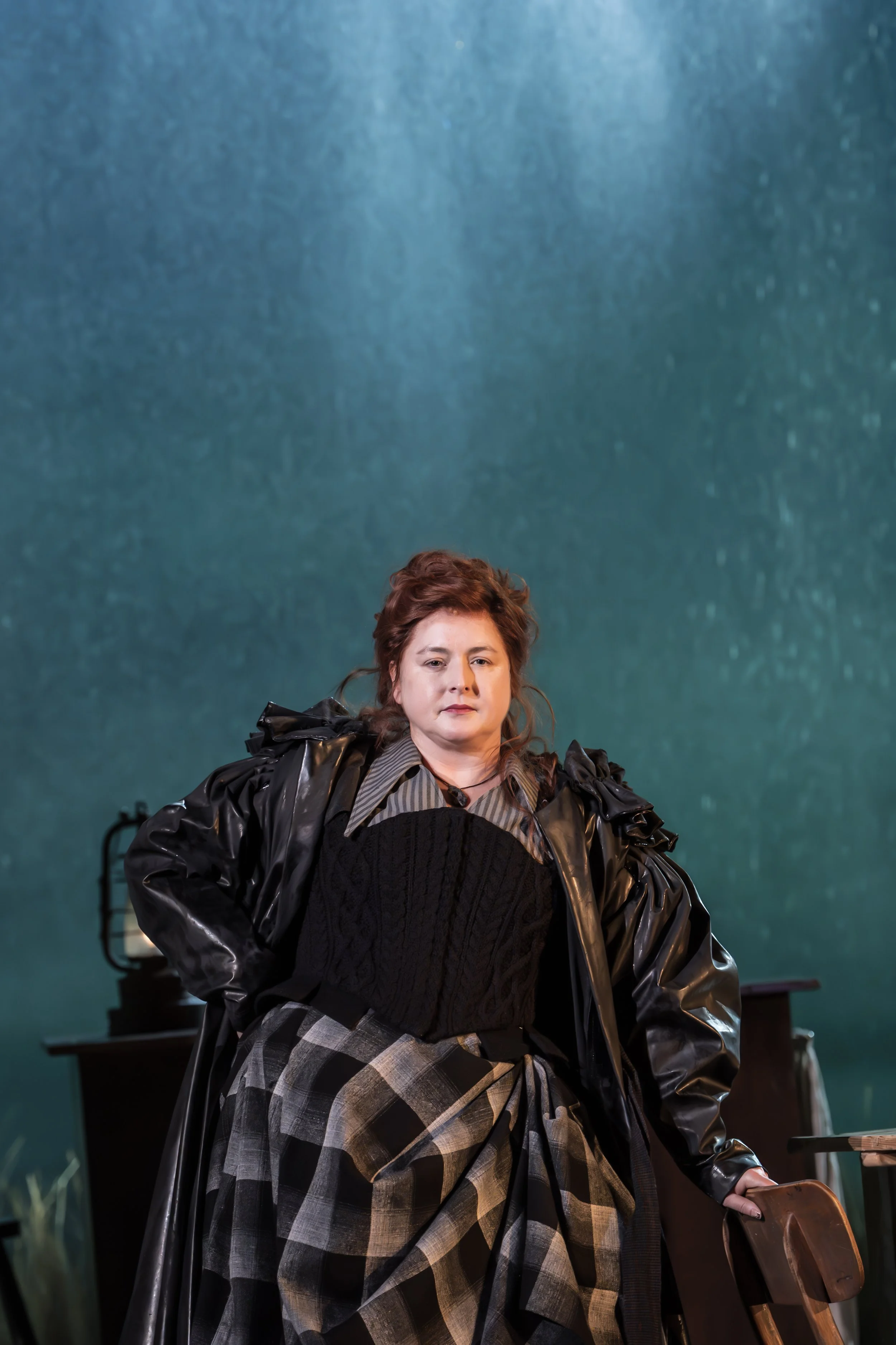 Siobhán McSweeney (Widow Quin) in The Playboy of the Western World at the National Theatre. (c) Marc Brenner 01000.jpg