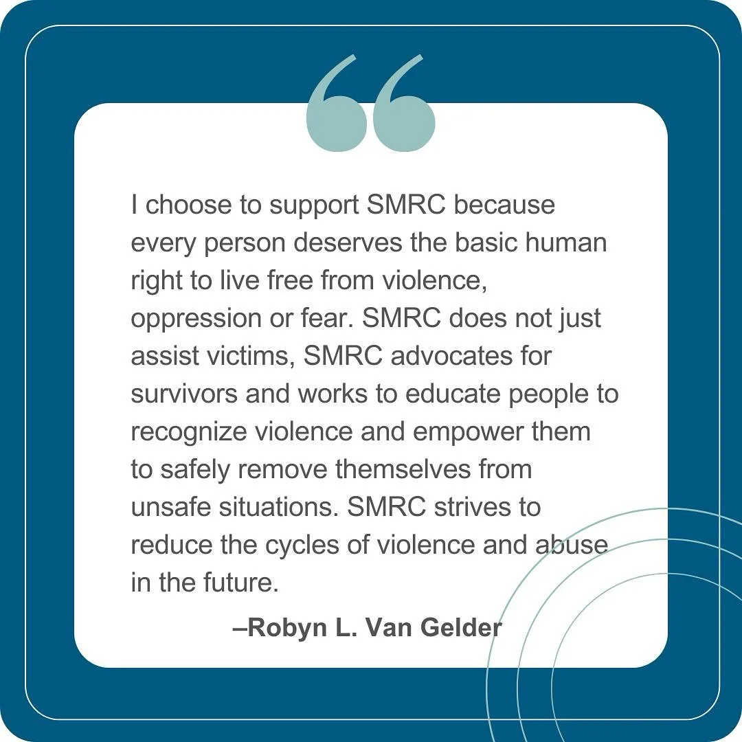 Why should you donate to SMRC? Our board member Robyn says it best 🩵 Please consider supporting our Colorado Gives fundraiser at the link in our bio! 

All donations made by Dec. 9th will be matched up to $100