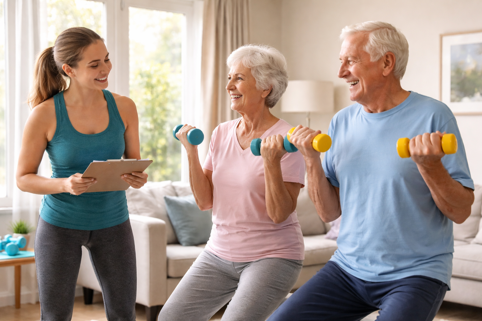 How In-Home Personal Training Empowers Seniors to Stay Independent and Active at Home