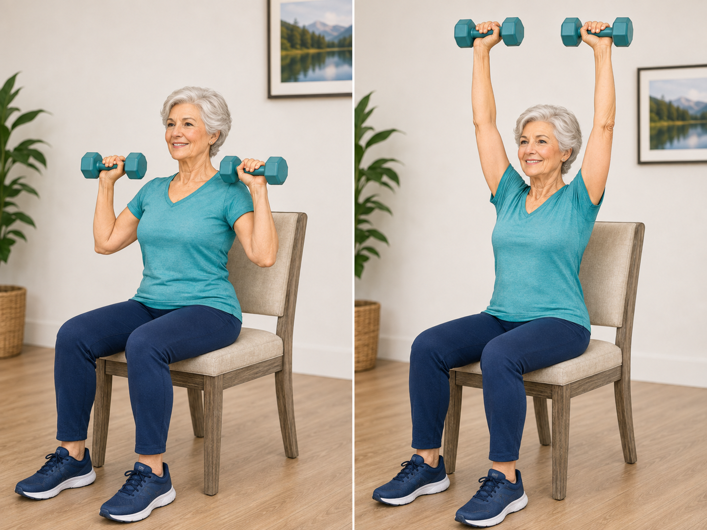 Seated Dumbbell Press: Start to Finish