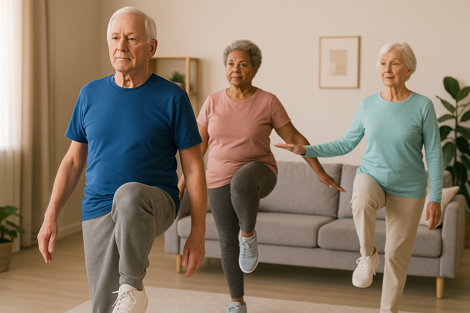 Simple At-Home Balance Exercises for Seniors