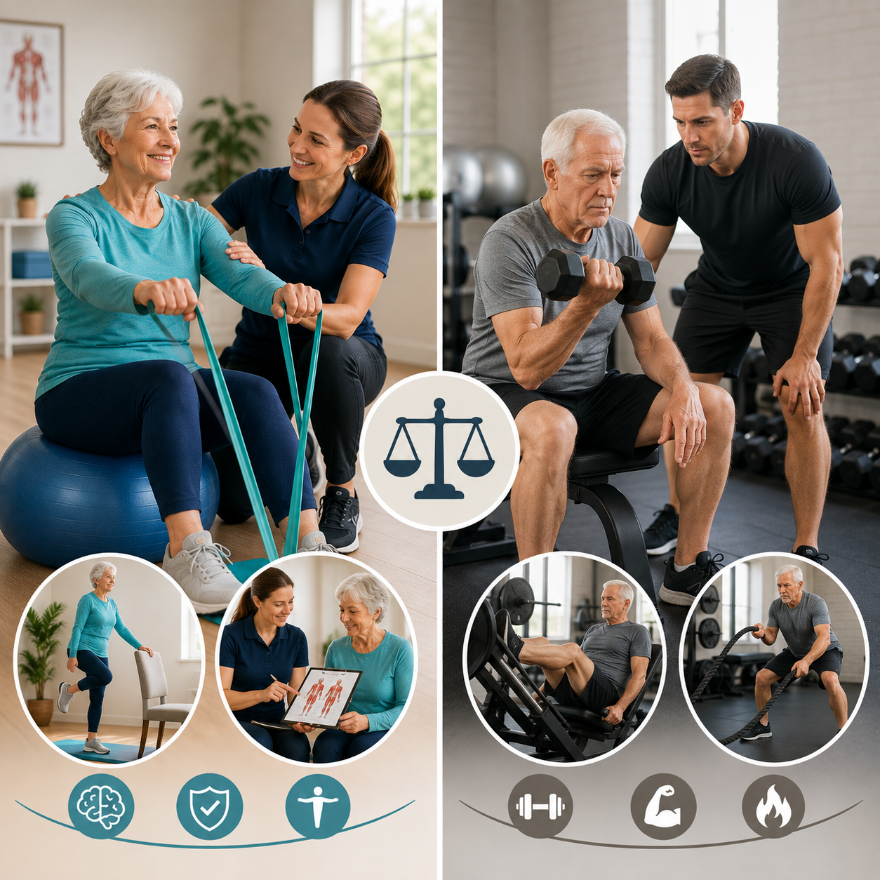 Guided Therapy vs Traditional Strength Training