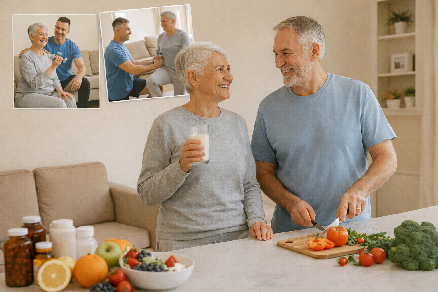 Senior Nutrition & Healthy Meals: Key Vitamins, Minerals, and Practical Diet Tips for Seniors