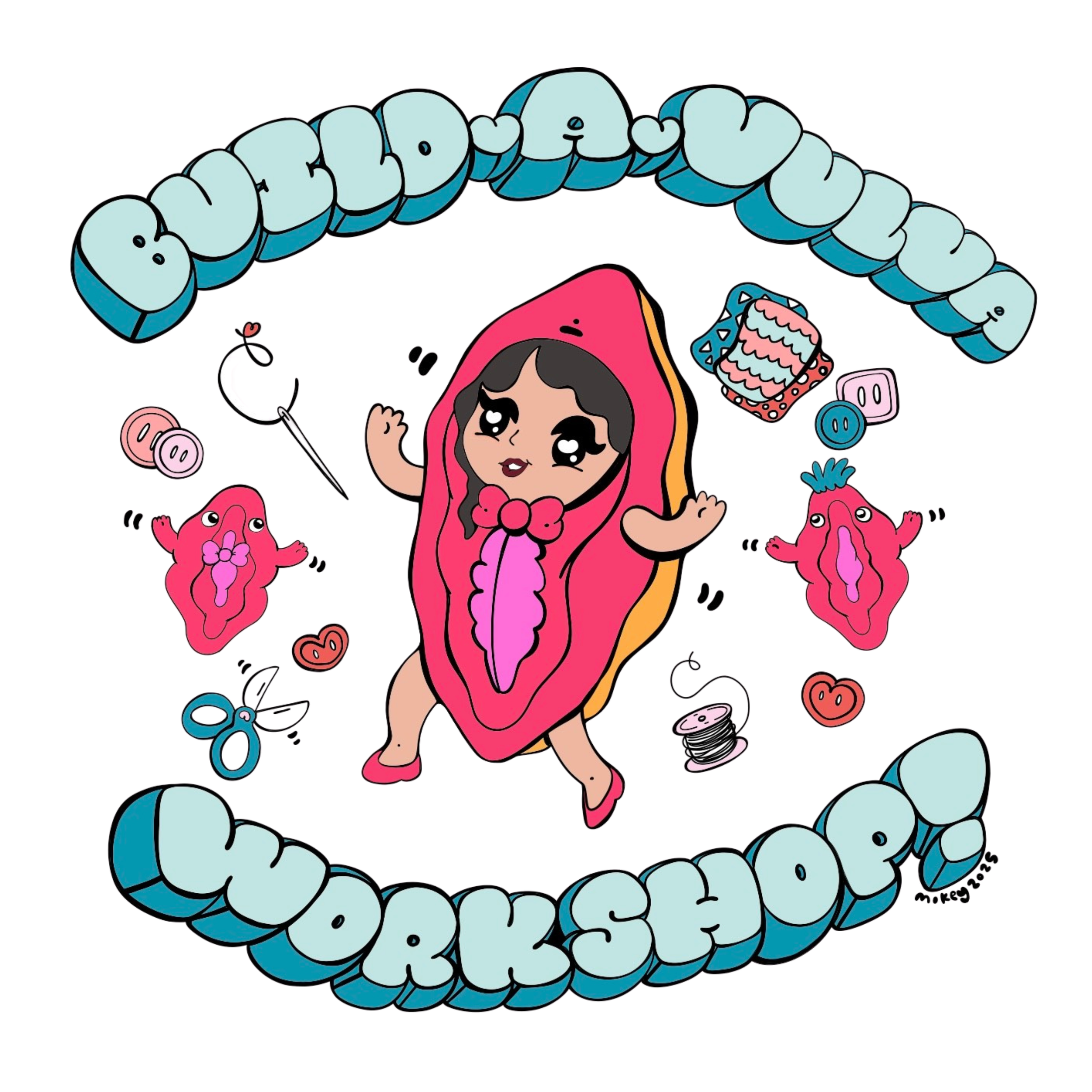 Build-A-Vulva Workshop Kit