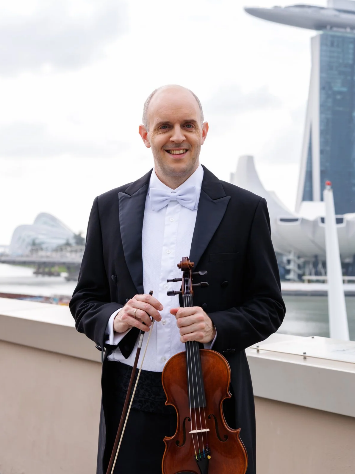 Andrew Beer, GK Koh Concertmaster of the Singapore Symphony