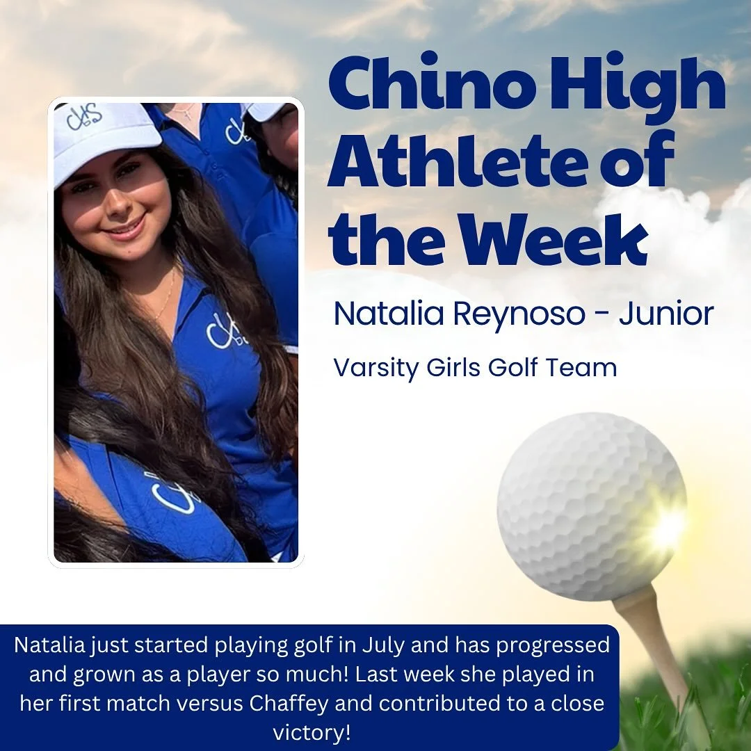 UPDATED: Correct sport for Natalia now. Congrats on another great week in sports!