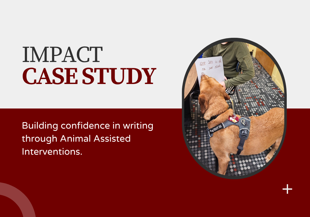 Case Study: Building Confidence in Writing Through Animal Assisted Interventions