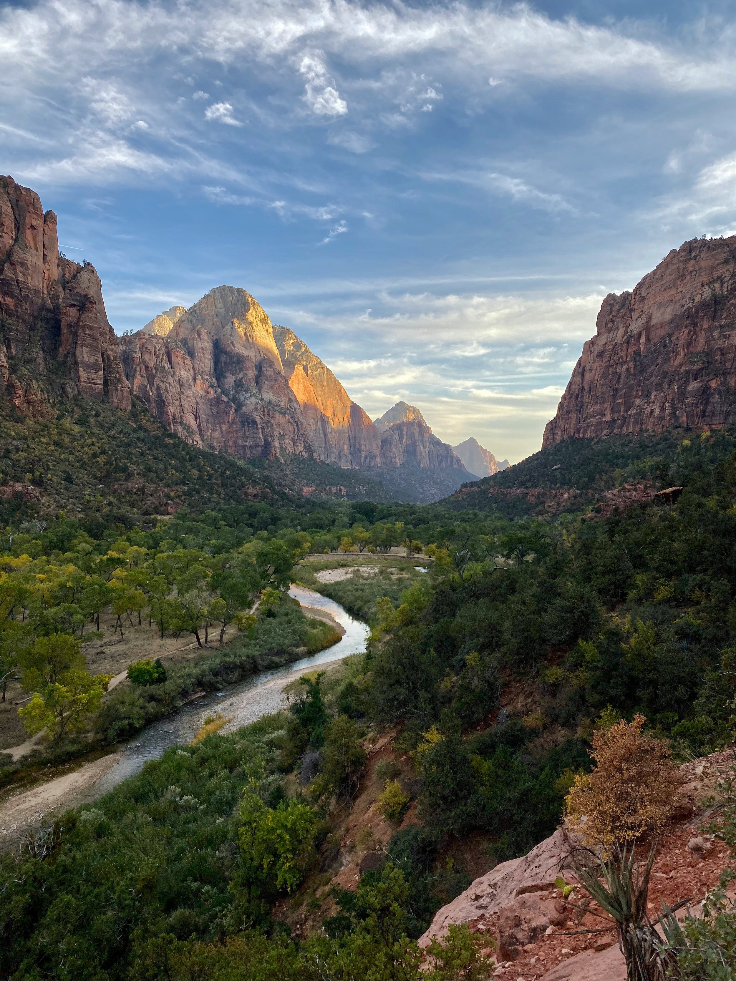 The Valley and the Mountain Top.
