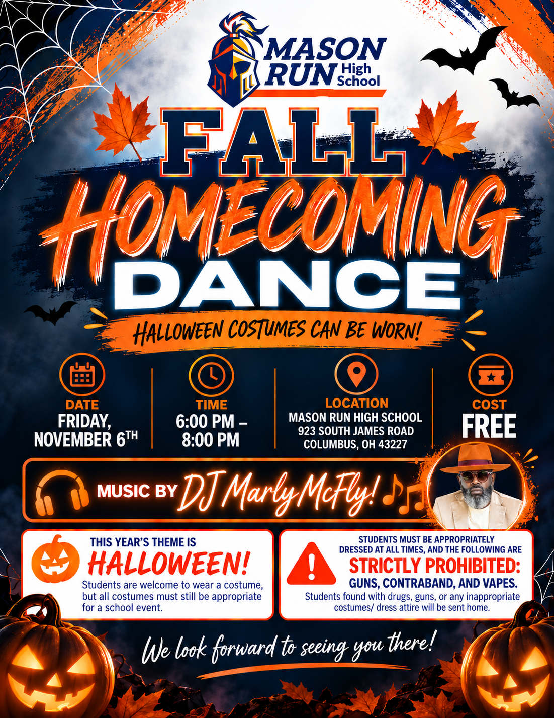 Mason Run Fall Homecoming Dance