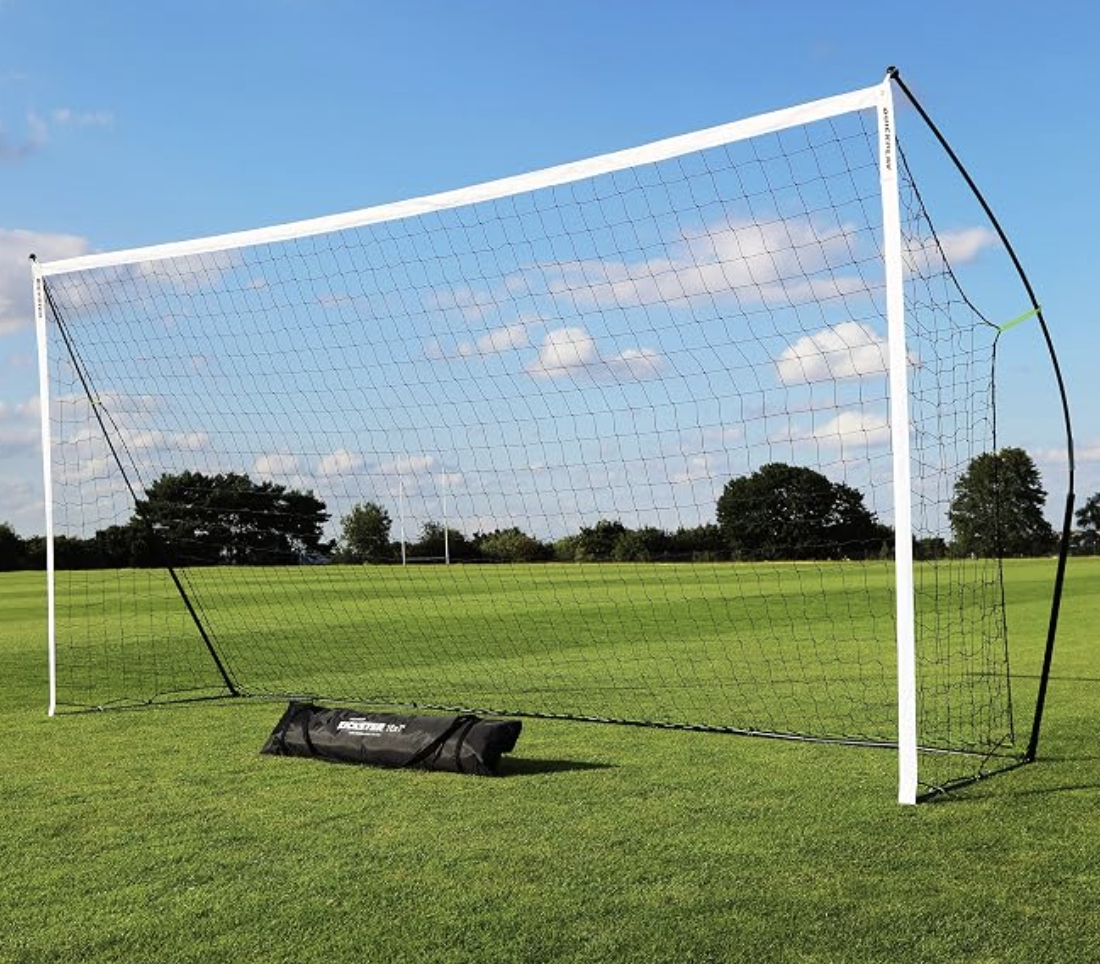 QuickPlay Kickster goals — 16x7

Add a pair to your training for $10 per session.

These goals aren't kept on site. Request them when you book and we'll bring two 16x7 goals to every session you've booked, set up and ready when you arrive.