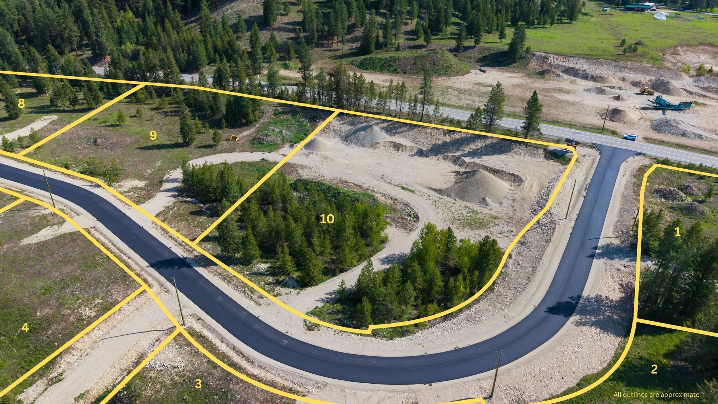 Lot 10 at Whitetail Ridge in Beaverdell BC