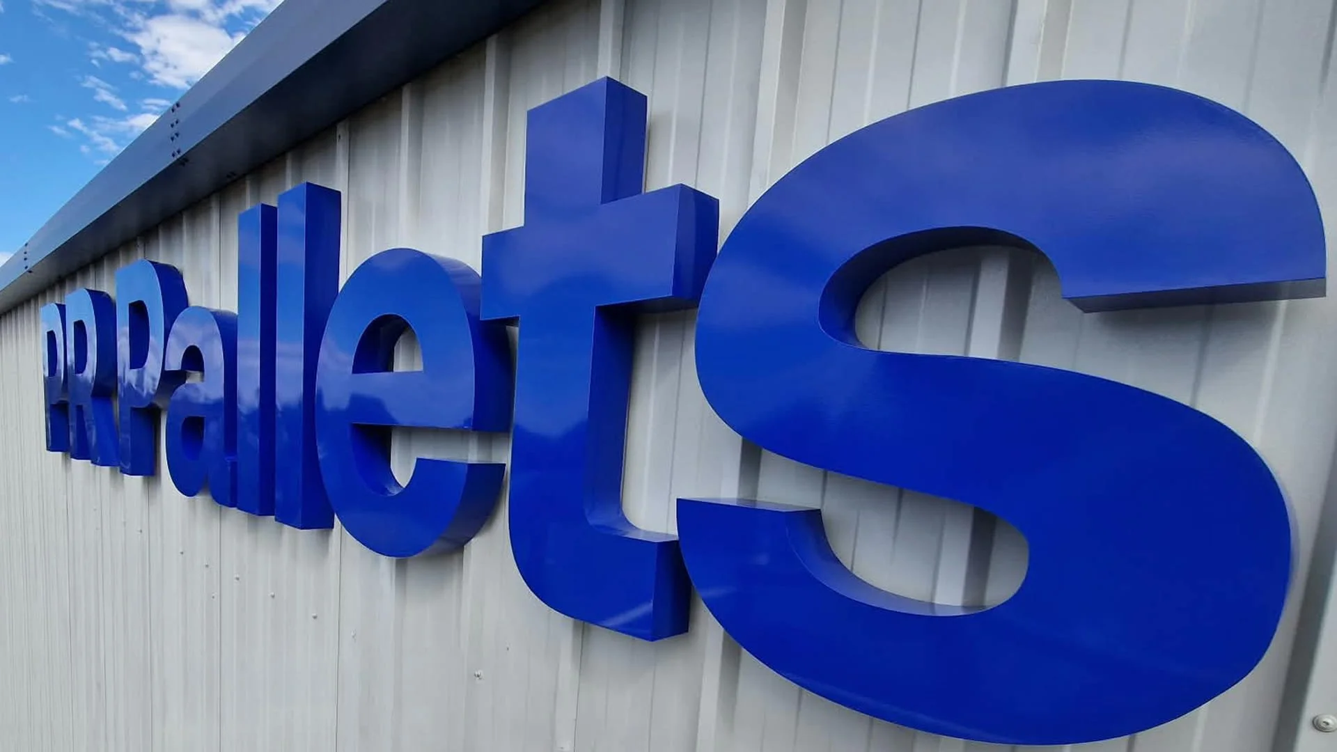 Stainless Steel Built Up Warehouse Letters