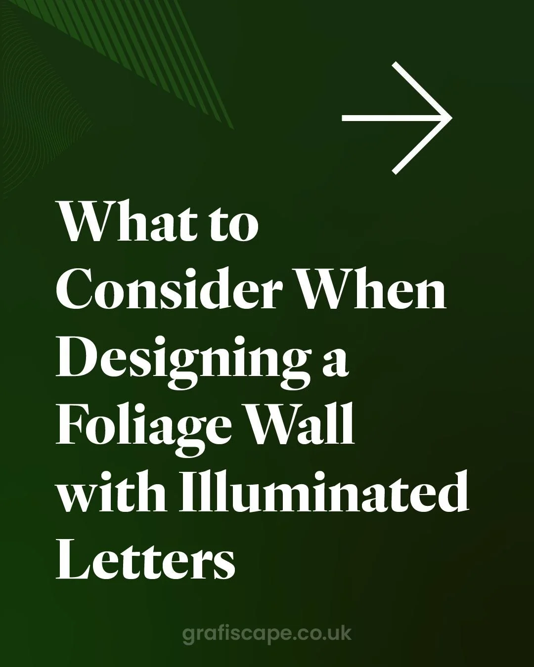 Foliage walls with illuminated letters look simple, but the best results come from careful planning. From lighting style and foliage choice to scale, spacing, and power access, these details decide whether the wall becomes d&eacute;cor or a true inte