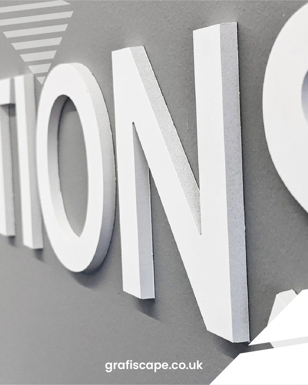 Acrylic lettering offers a clean, precise way to present brand names and messages within interior spaces. Cut from solid acrylic and mounted flush or with stand-offs, it provides clarity and subtle depth without overpowering the surrounding architect