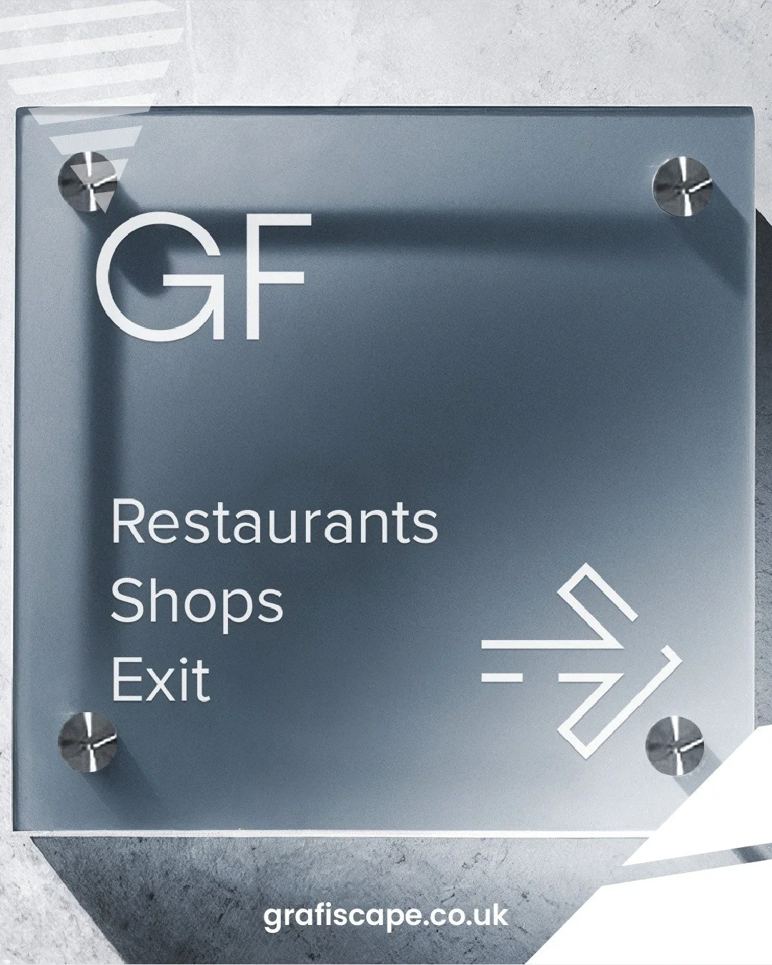 Frosted acrylic directory signage provides clear navigation with a clean, architectural finish. Mounted with stand-offs for subtle depth, it delivers durable wayfinding that integrates naturally into commercial interiors.

#DirectorySignage #Wayfindi
