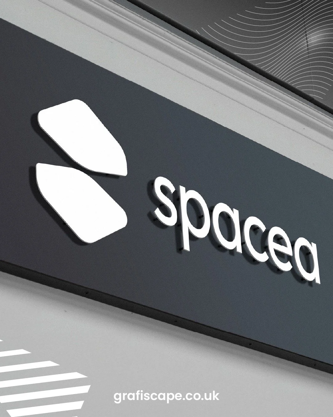 Sign trays with raised lettering create a clean and structured exterior presence. The folded tray panel provides a solid base, while stand-off letters add depth and clear visibility from distance.

#ExteriorSignage #BusinessSigns #TraySigns #RaisedLe