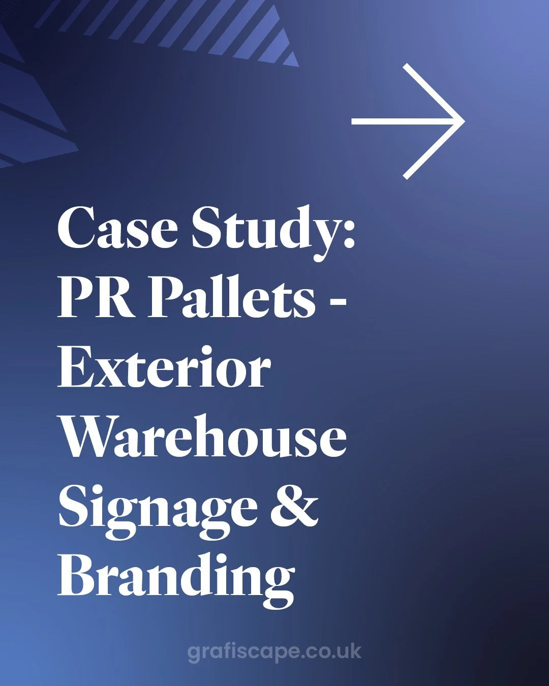 A new look for PR Pallets.

We delivered a complete exterior signage scheme designed to strengthen the brand across its warehouse, combining large-scale built-up stainless steel lettering, powder-coated finishes, illuminated signage and branded cladd