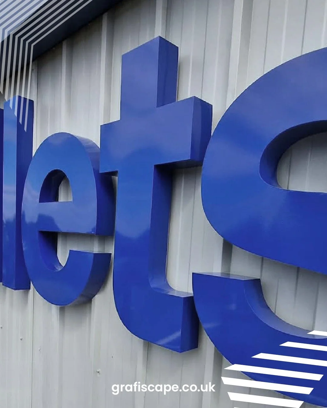 Built-up letters add depth, dimension, and stronger visibility to your signage, creating a more architectural presence than flat graphics or panels. Available in a wide range of materials, finishes and illumination options, they can be designed to co
