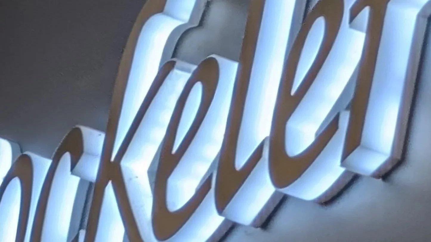 Edge Illuminated Letter Signs