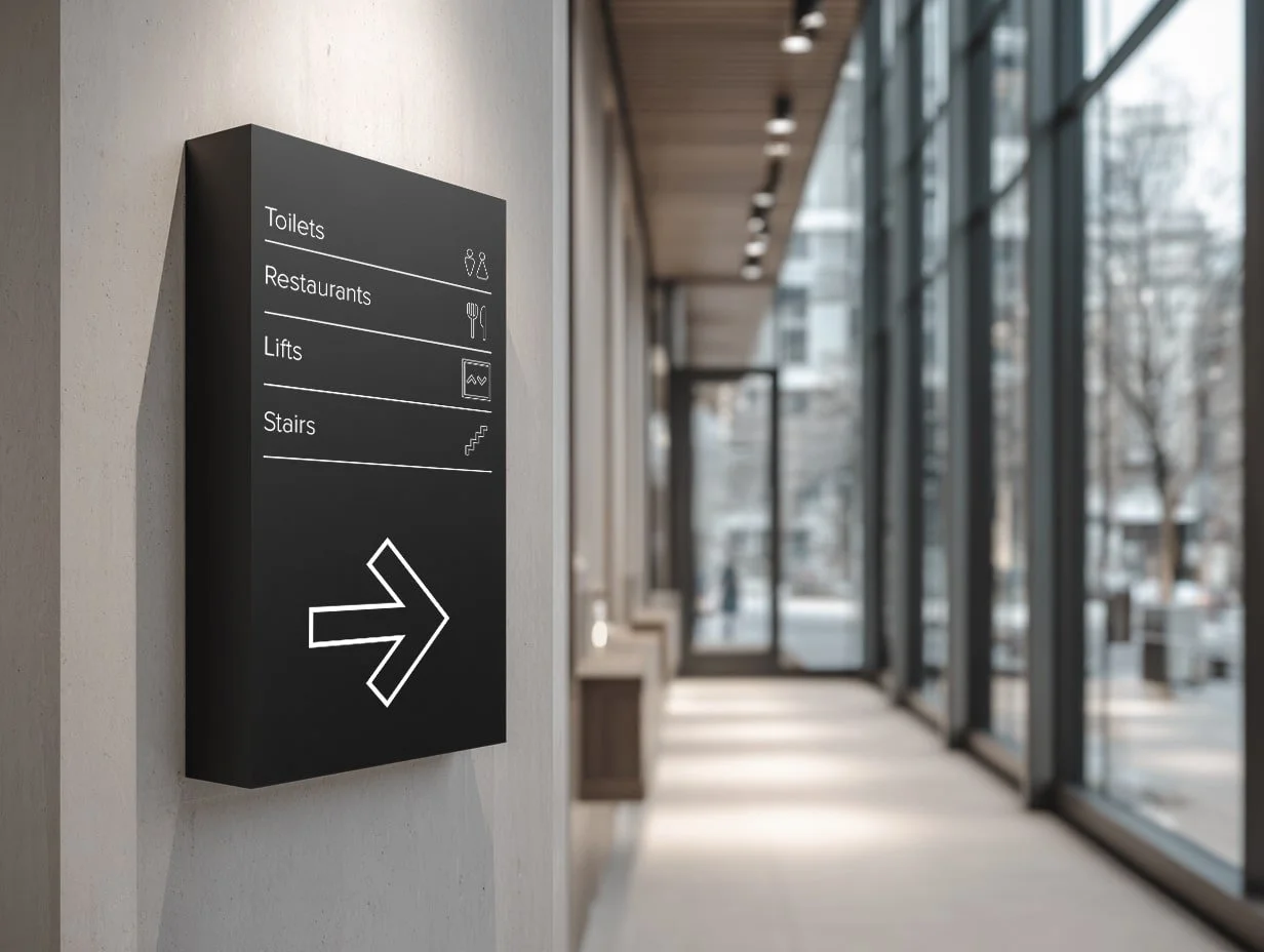 Lobby Wayfinding Signage
