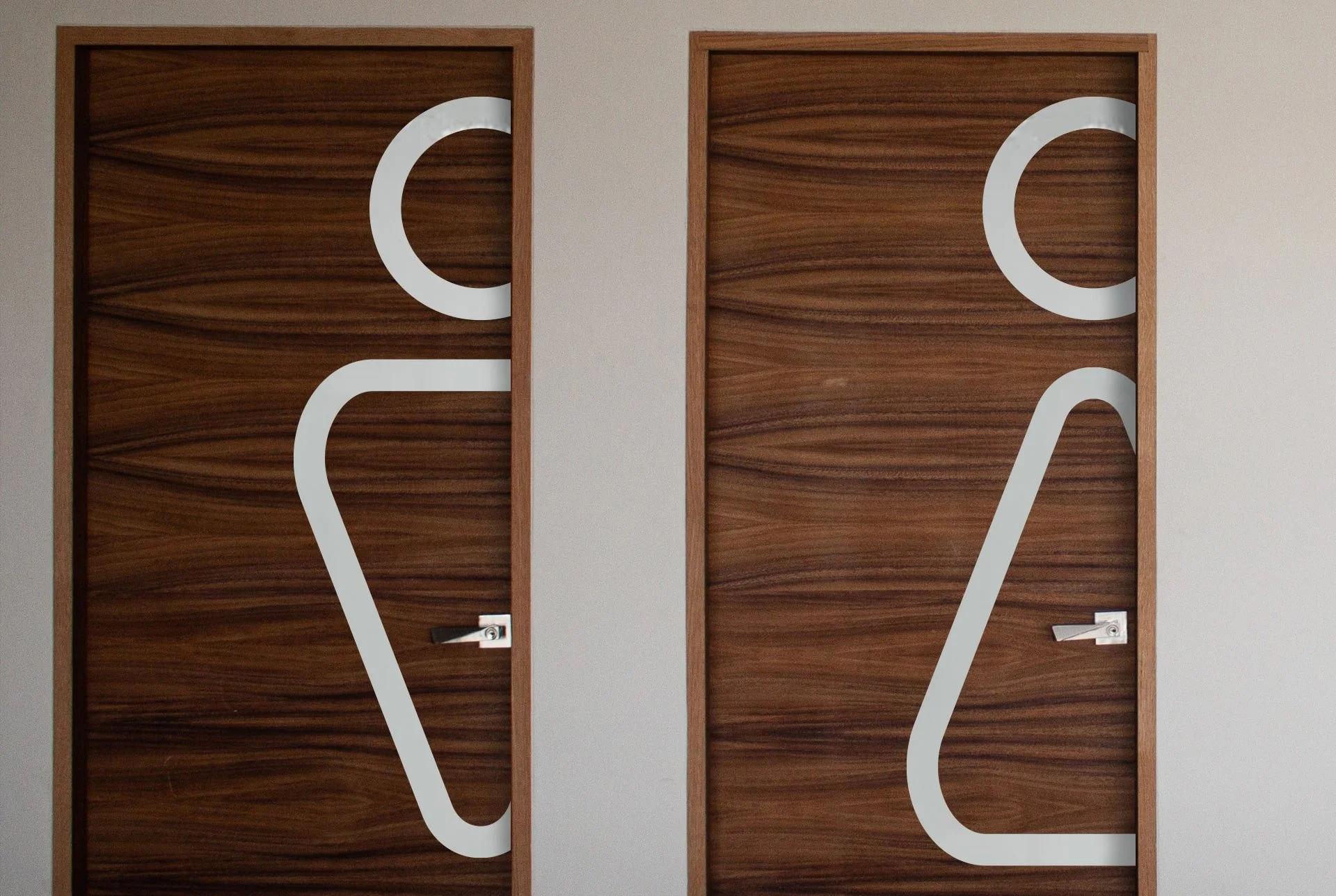Male and Female Wayfinding Door Signs