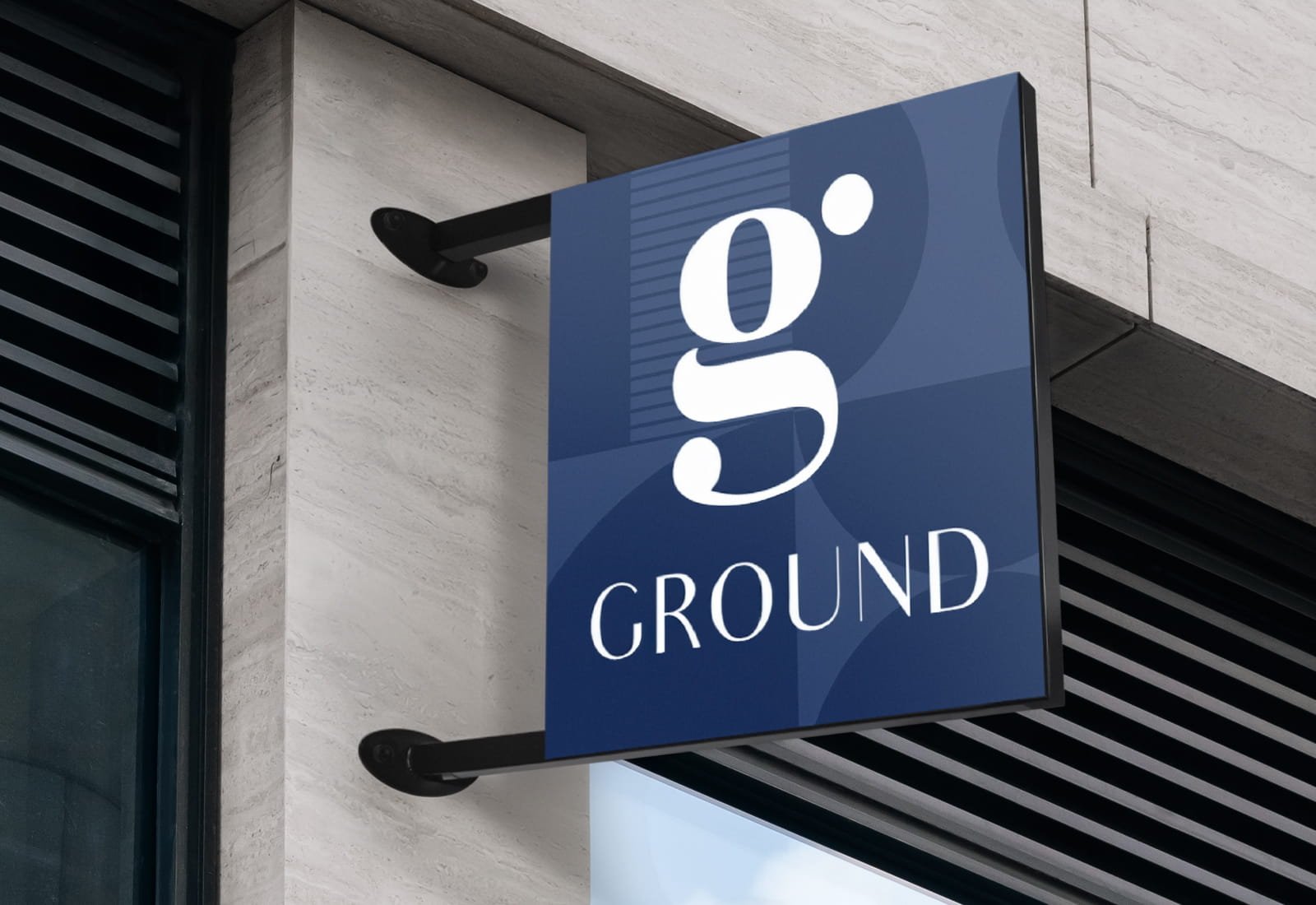 Projecting Signs with Welded Frame