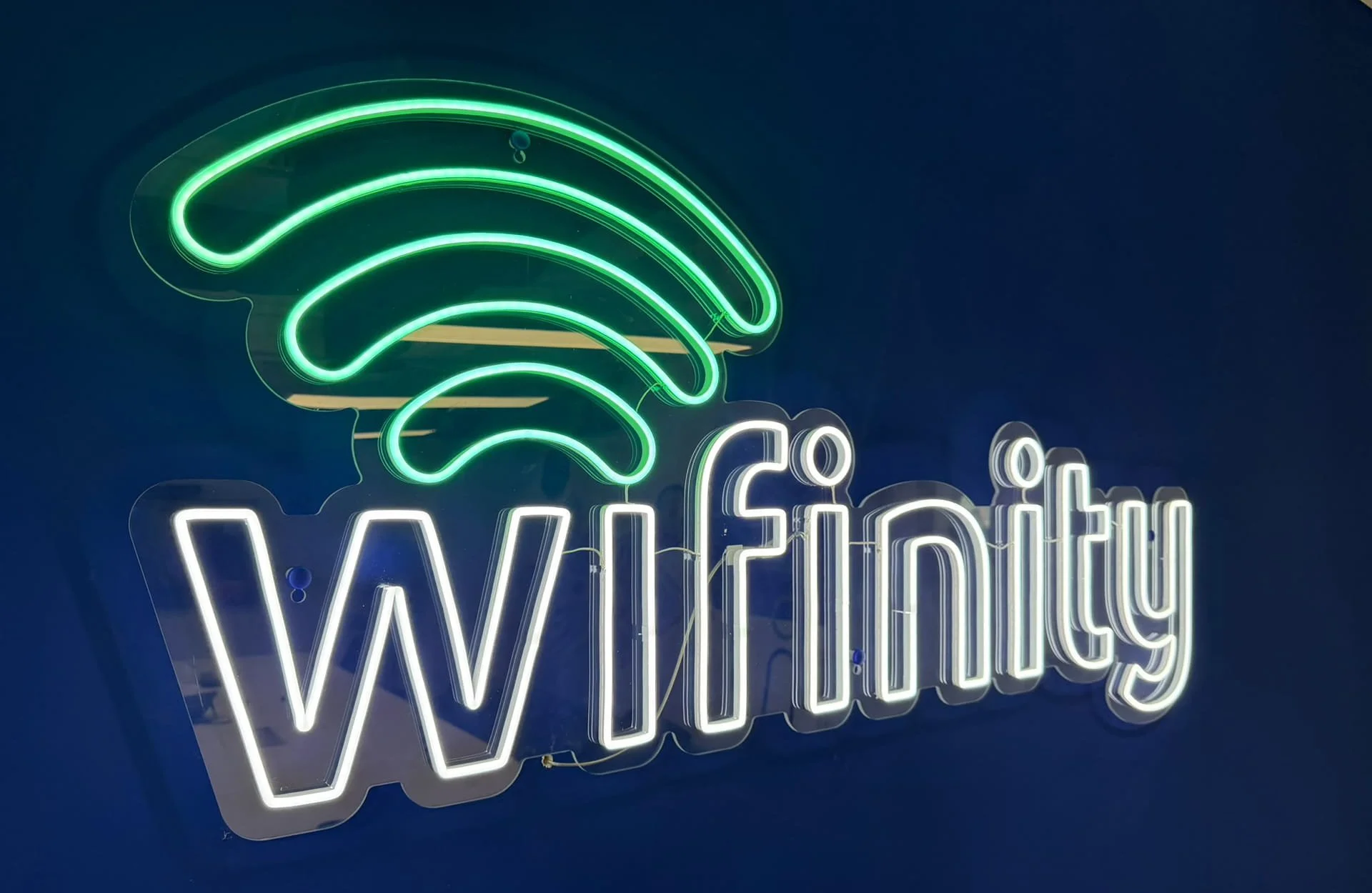 Wifinity Office Branding & Signage